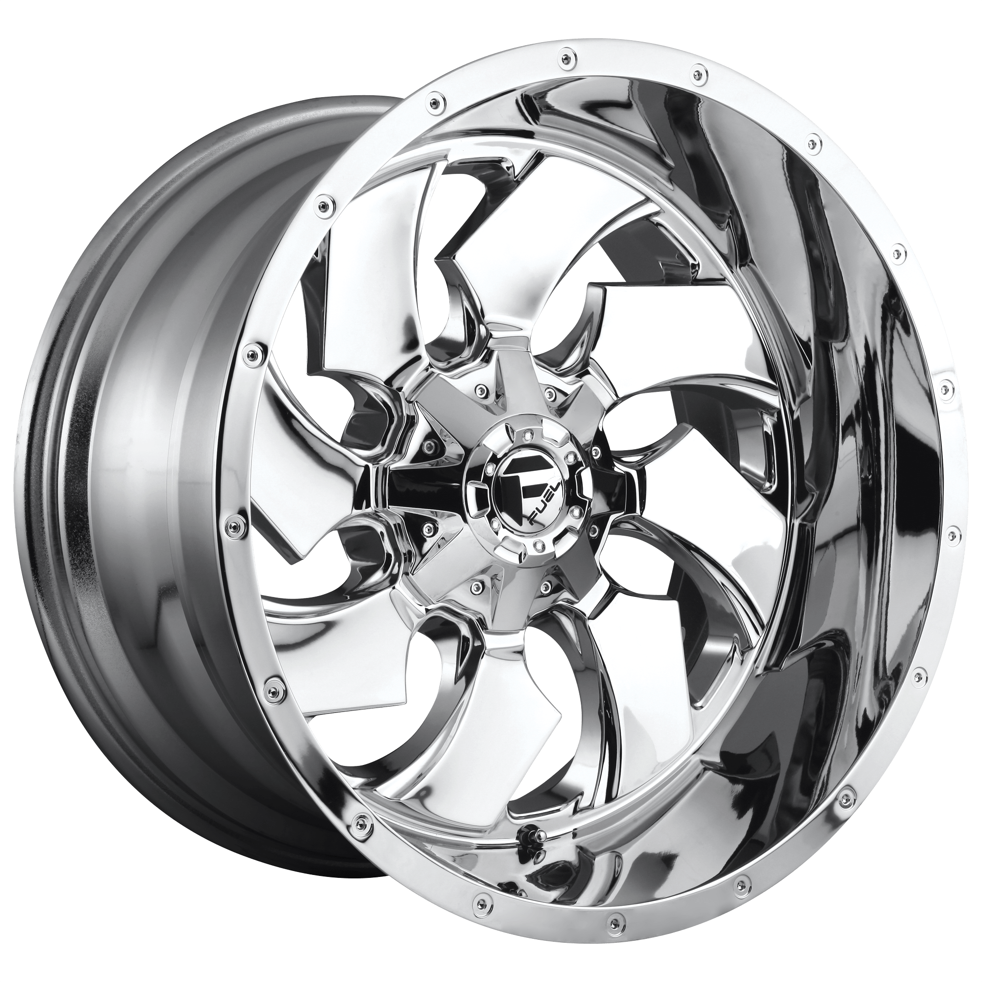 Fuel 1PC D573 CLEAVER Chrome Alloy Wheels