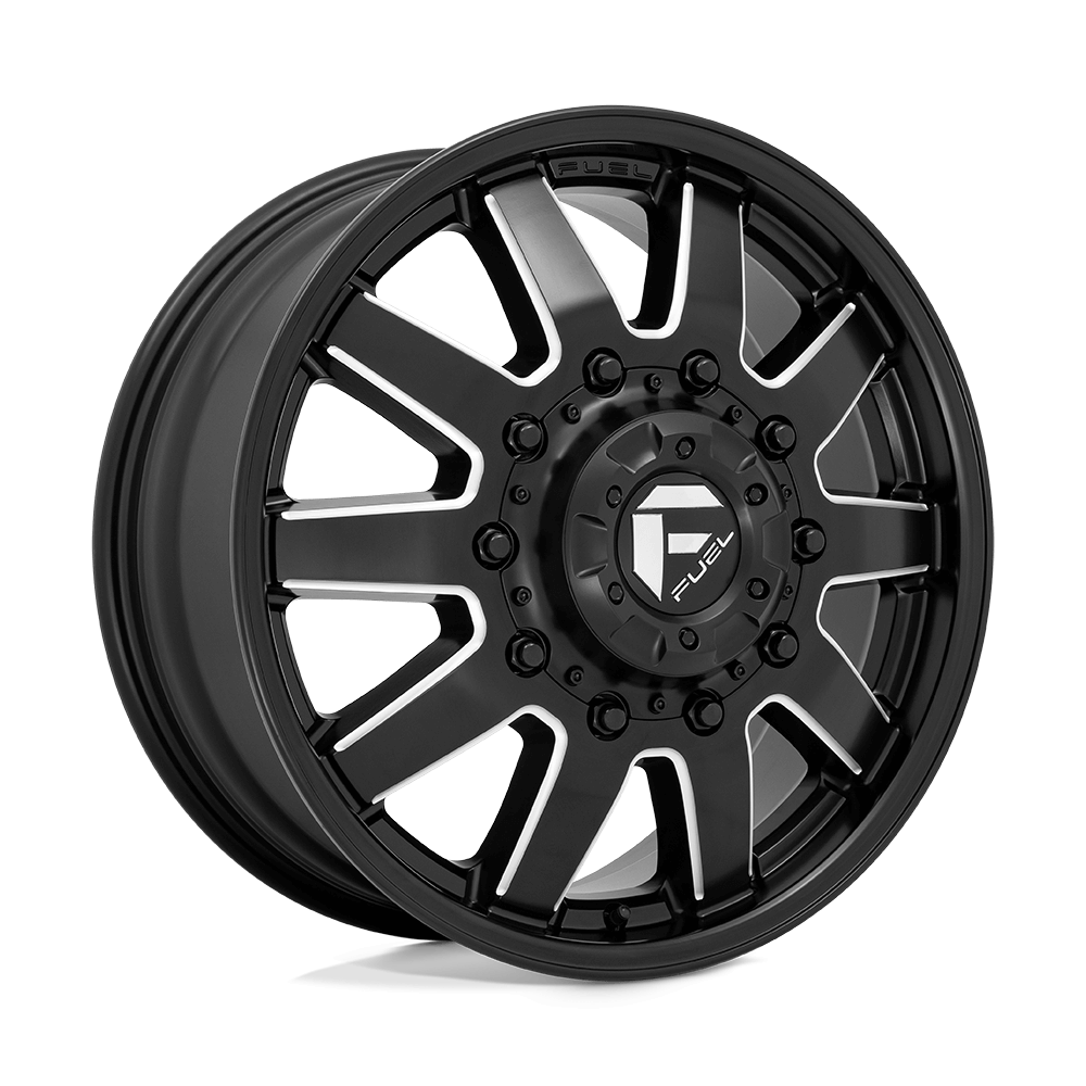 Fuel 1PC D538 MAVERICK - Matt Black Milled alloy wheel
