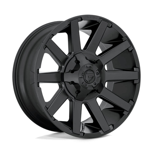 Fuel 1PC D437 CONTRA - Satin Black alloy wheel