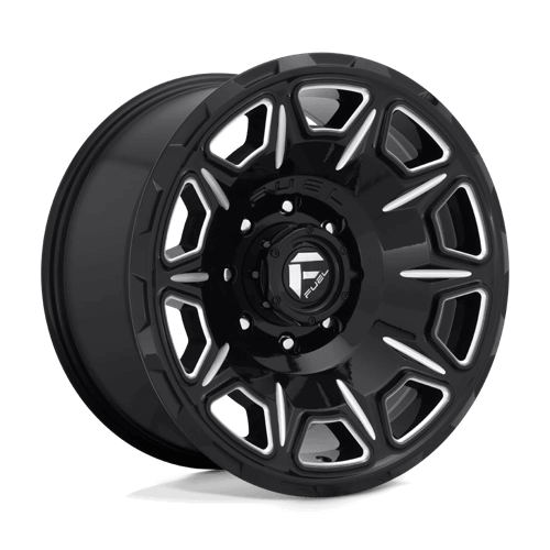 Fuel 1PC D688 VENGEANCE - Gloss Black Milled alloy wheel