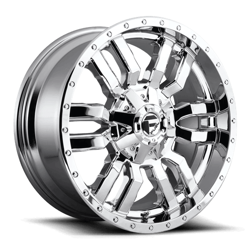 Fuel 1PC D631 SLEDGE - Chrome Plated alloy wheel