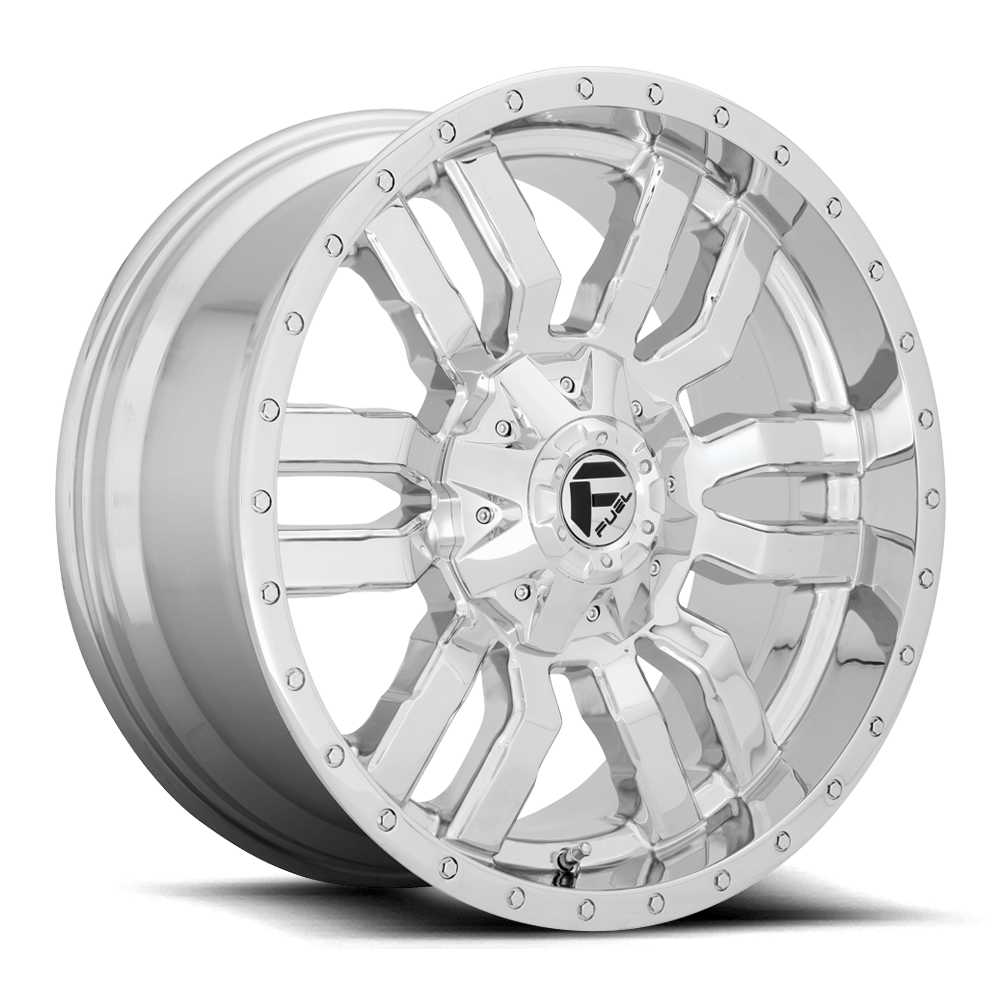 Fuel 1PC D631 SLEDGE - Chrome Plated alloy wheel