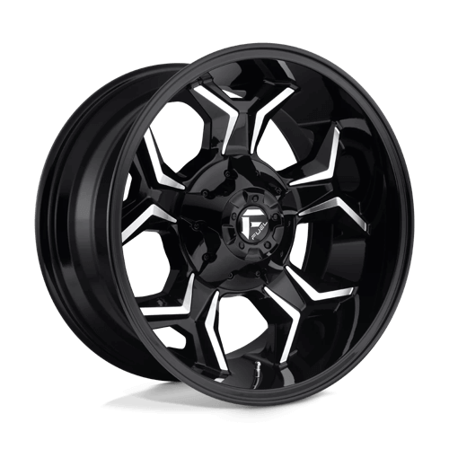 Fuel 1PC D606 AVENGER - Gloss Black Milled alloy wheel