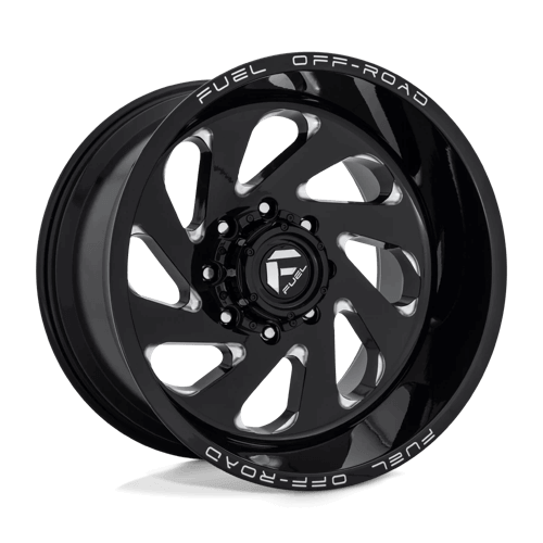 Fuel 1PC D637 VORTEX - Gloss Black Milled alloy wheel