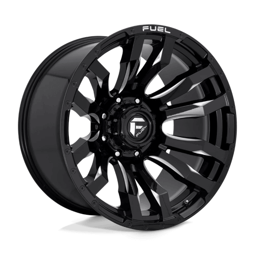 Fuel 1pc D673 Blitz Alloy Wheel 20" x 12" ET-44 Black