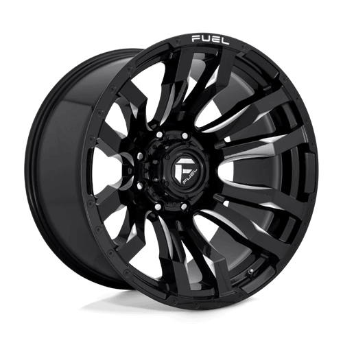 Fuel 1PC D673 BLITZ - Gloss Black Milled alloy wheel