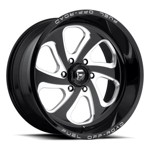 Fuel 1PC D587 FLOW - Gloss Black Milled alloy wheel