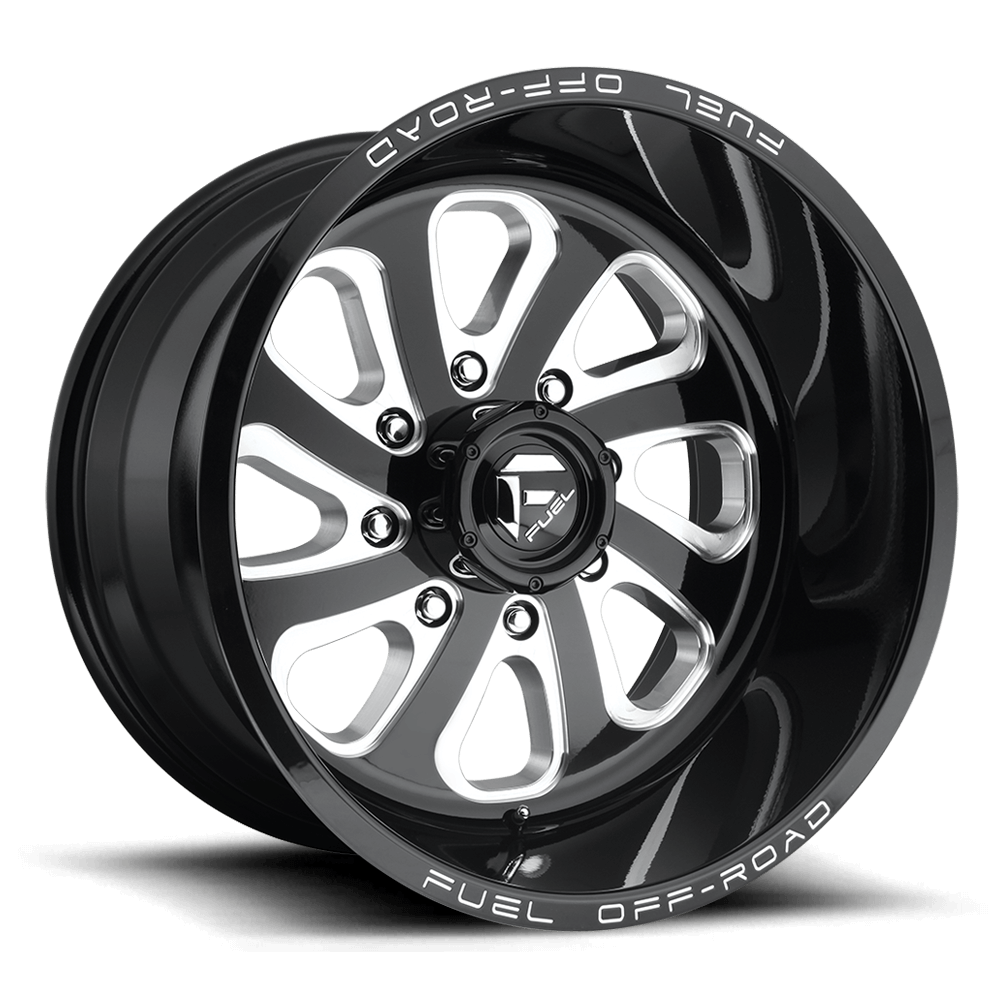 Fuel 1PC D587 FLOW - Gloss Black Milled alloy wheel