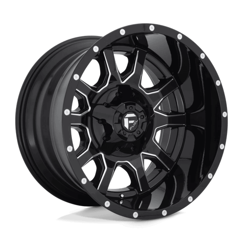 Fuel 1PC D627 VANDAL - Gloss Black Milled alloy wheel