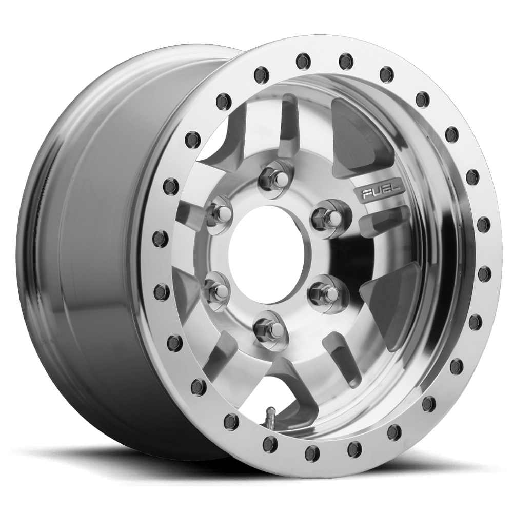 Fuel 1PC D116 ANZA BEADLOCK - Raw Machined alloy wheel