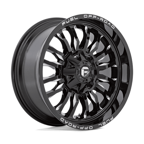 Fuel 1PC D795 ARC - Gloss Black Milled alloy wheel