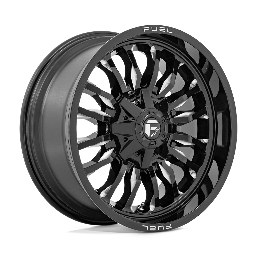 Fuel 1PC D795 ARC - Gloss Black Milled alloy wheel