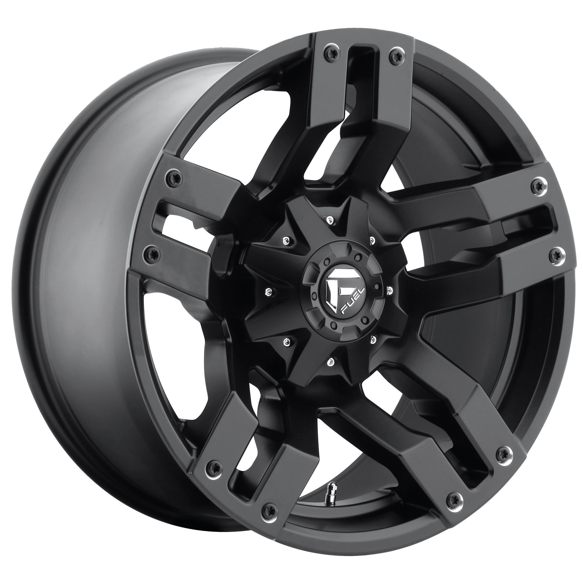 Fuel 1PC D515 PUMP Matte Black Alloy Wheels
