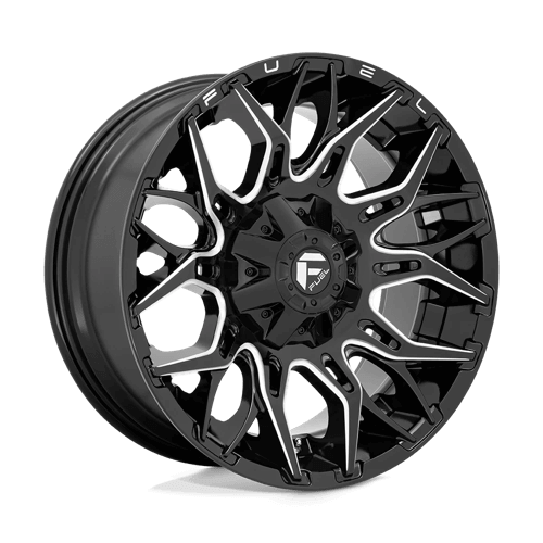 Fuel 1PC D769 TWITCH - Glossy Black Milled alloy wheel