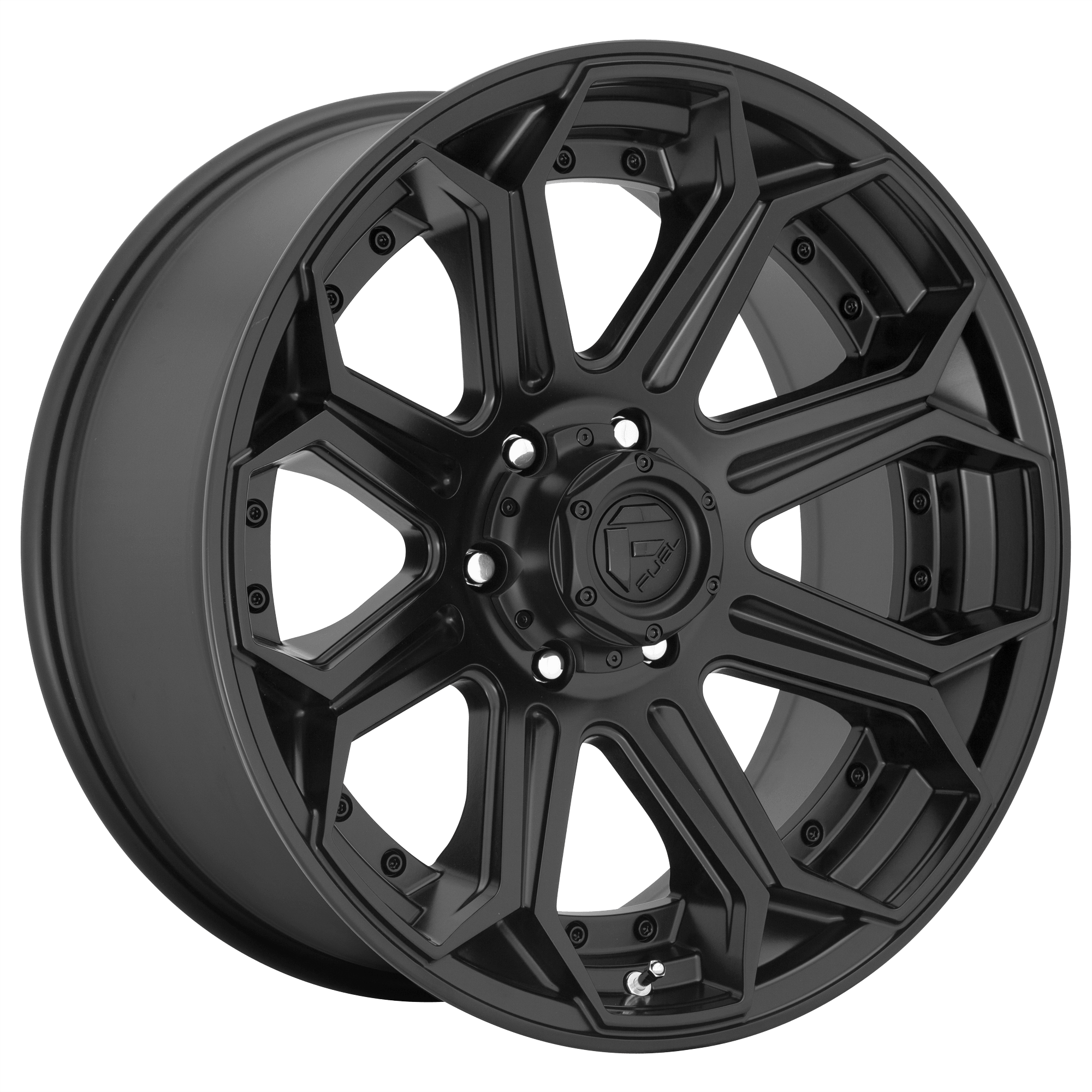Fuel 1PC D706 SIEGE - Matte Black alloy wheel