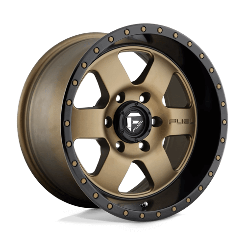Fuel 1PC D617 PODIUM - Matte Bronze Black Bead Ring alloy wheel