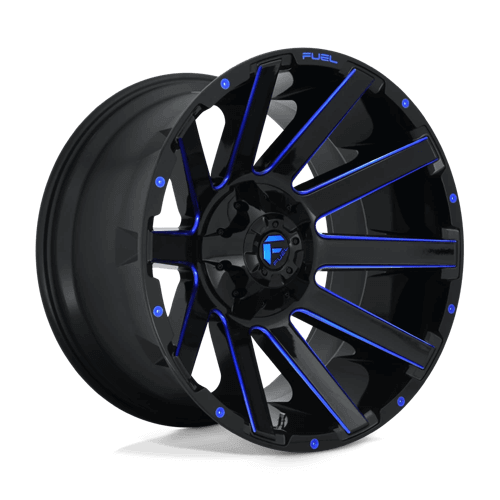 Fuel 1pc D644 Contra Alloy Wheel 18" x 9" ET-12 Black