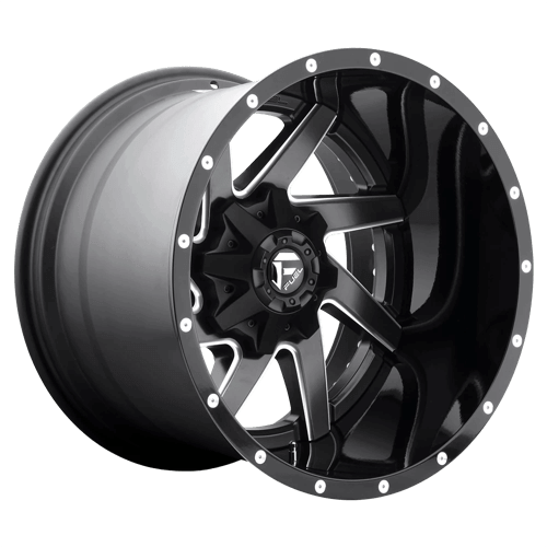 Fuel 2PC D265 RENEGADE - Matte Black Milled alloy wheel