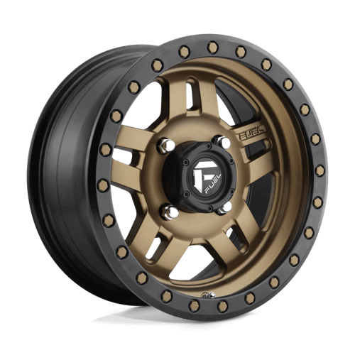 Fuel UTV D583 ANZA 4+3 - Matte Bronze Black Bead Ring alloy wheel
