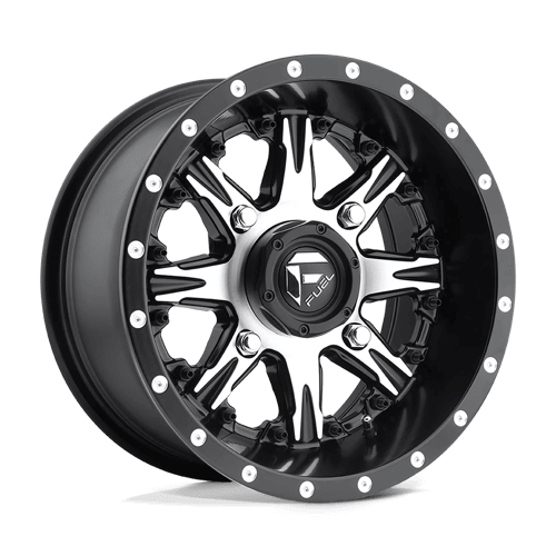 Fuel UTV D541 NUTZ UTV - Matte Black Machined alloy wheel