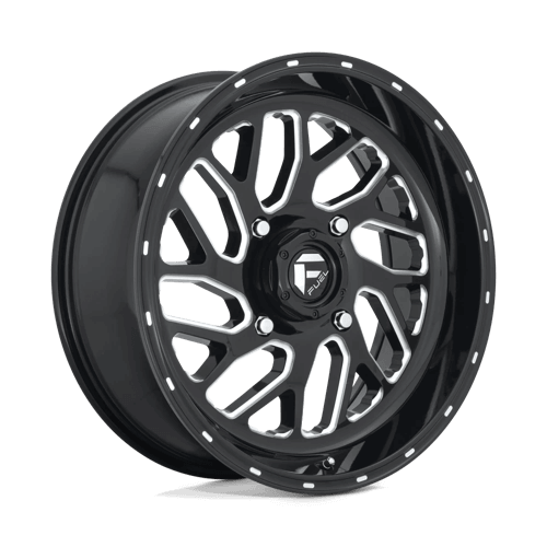Fuel UTV D581 TRITON - Gloss Black Milled alloy wheel