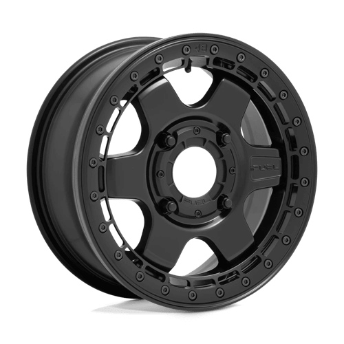 Fuel UTV D922 BLOCK BEADLOCK - Matte Black W/ Black Ring alloy wheel