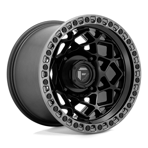 Fuel UTV D783 UNIT UTV - Matte Black W/ Gunmetal Ring alloy wheel