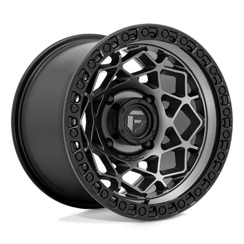 Fuel UTV D784 UNIT UTV - Gunmetal W/ Matte Black Ring alloy wheel