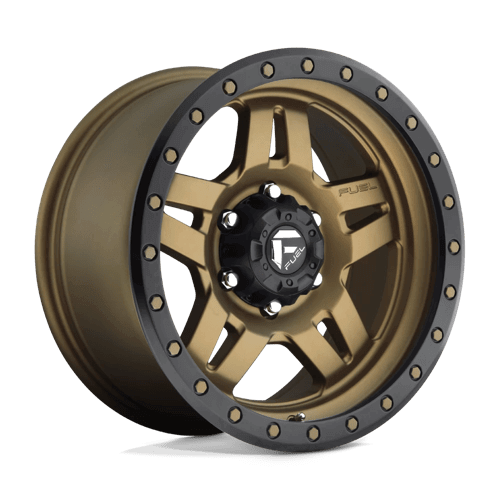 Fuel D583 ANZA - Matte Bronze With Black Ring alloy wheel