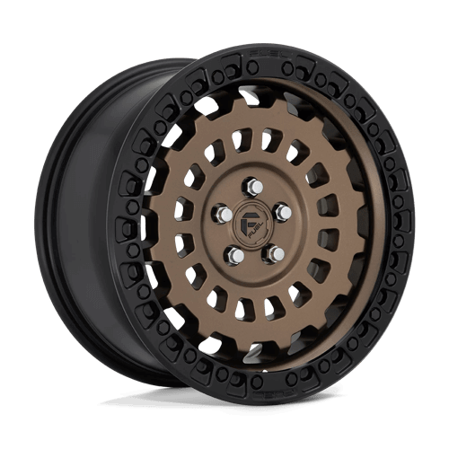 Fuel D634 ZEPHYR - Matte Bronze With Black Ring alloy wheel