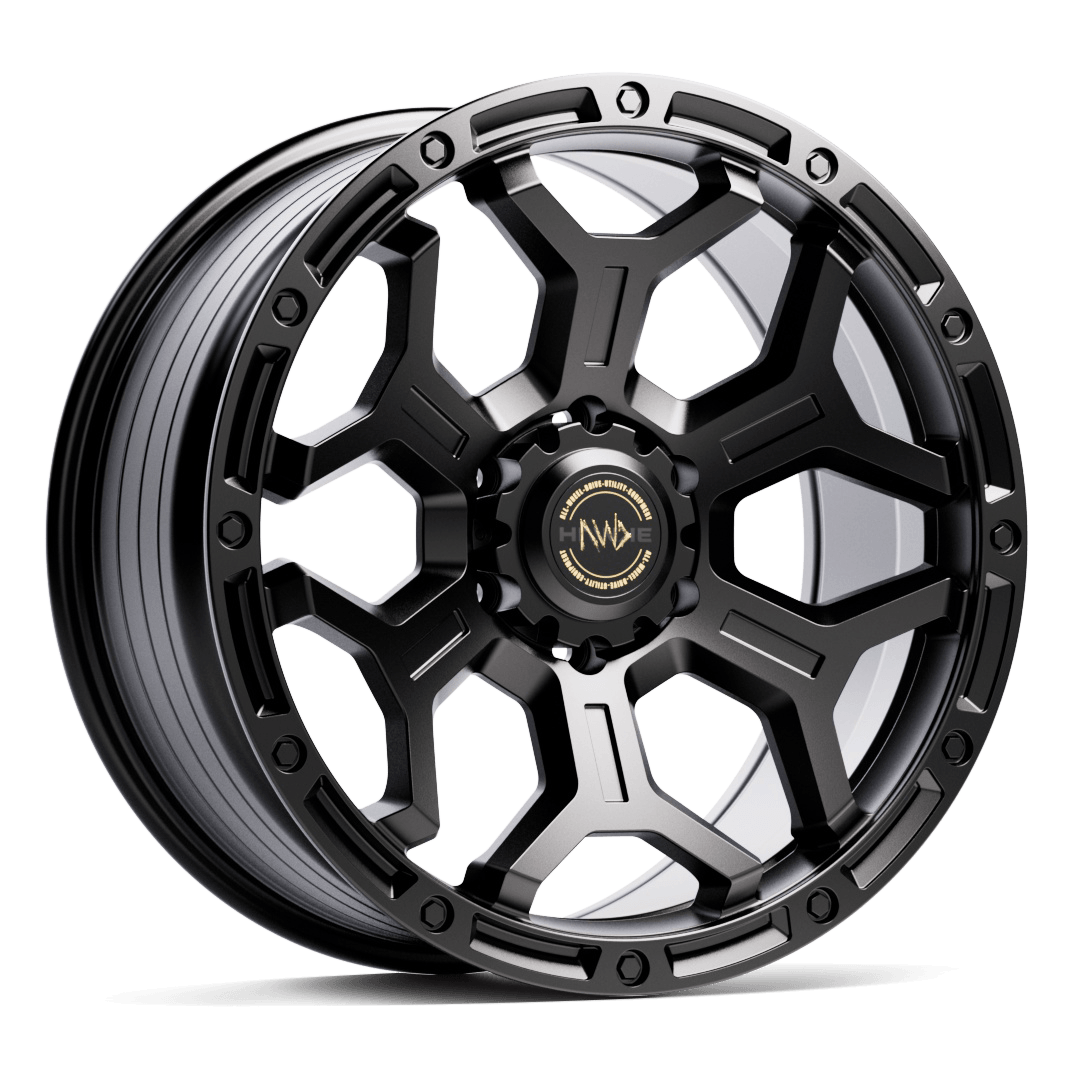 Hawke AWD Wheels Diablo Matt Black Alloy Wheels