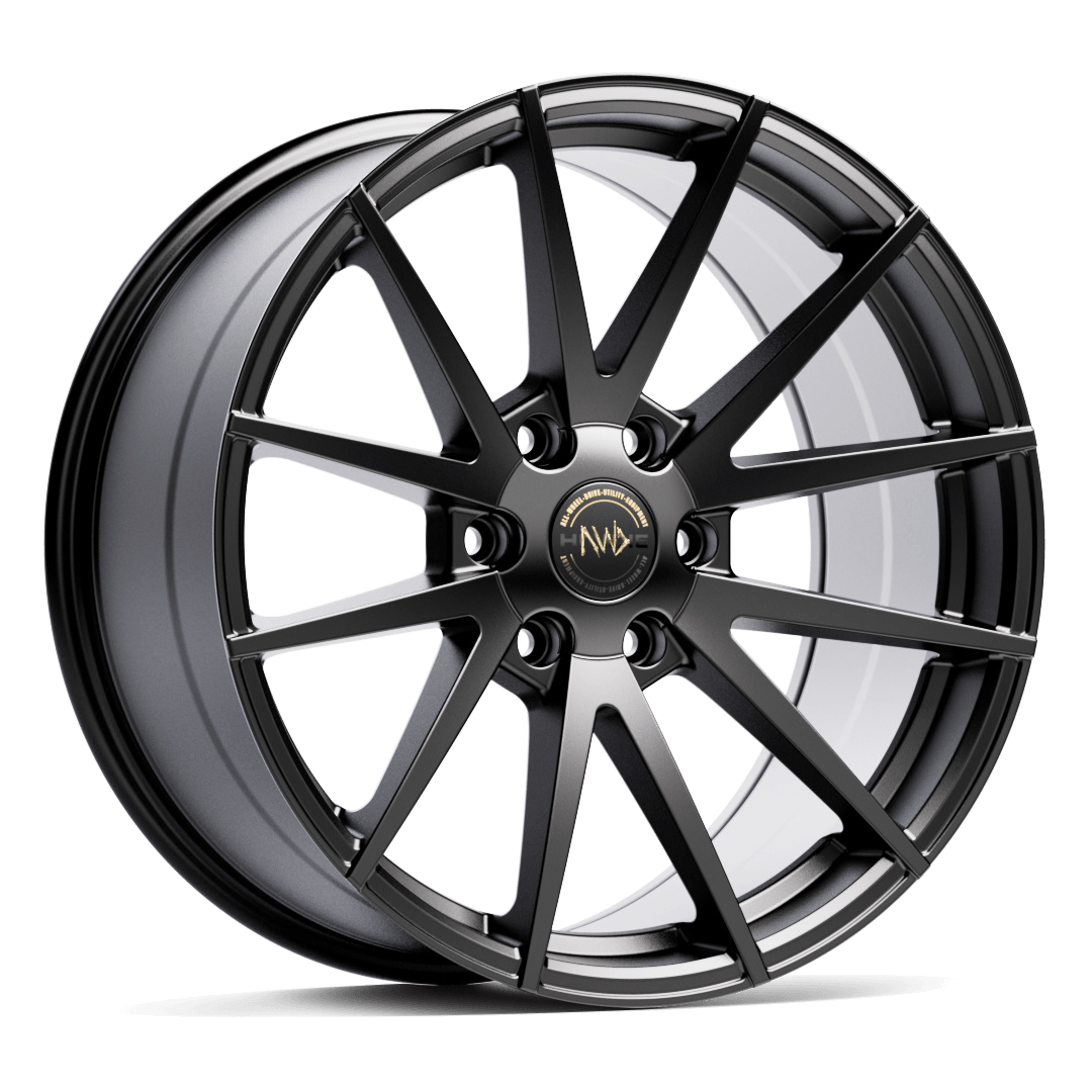 Hawke AWD Wheels Hekla Matt Black Alloy Wheels