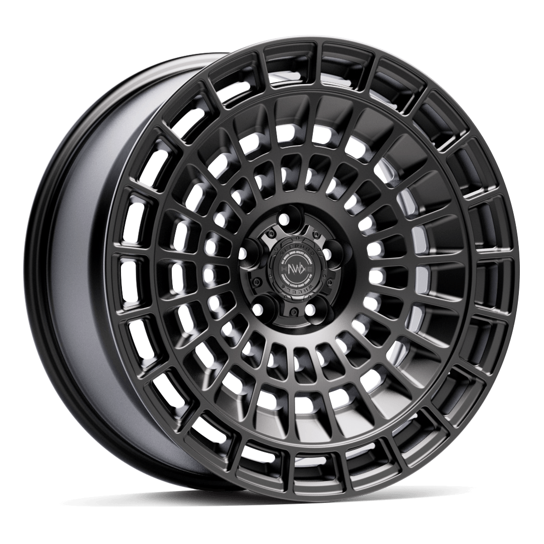 Hawke AWD Wheels Rage Matt Black Alloy Wheels