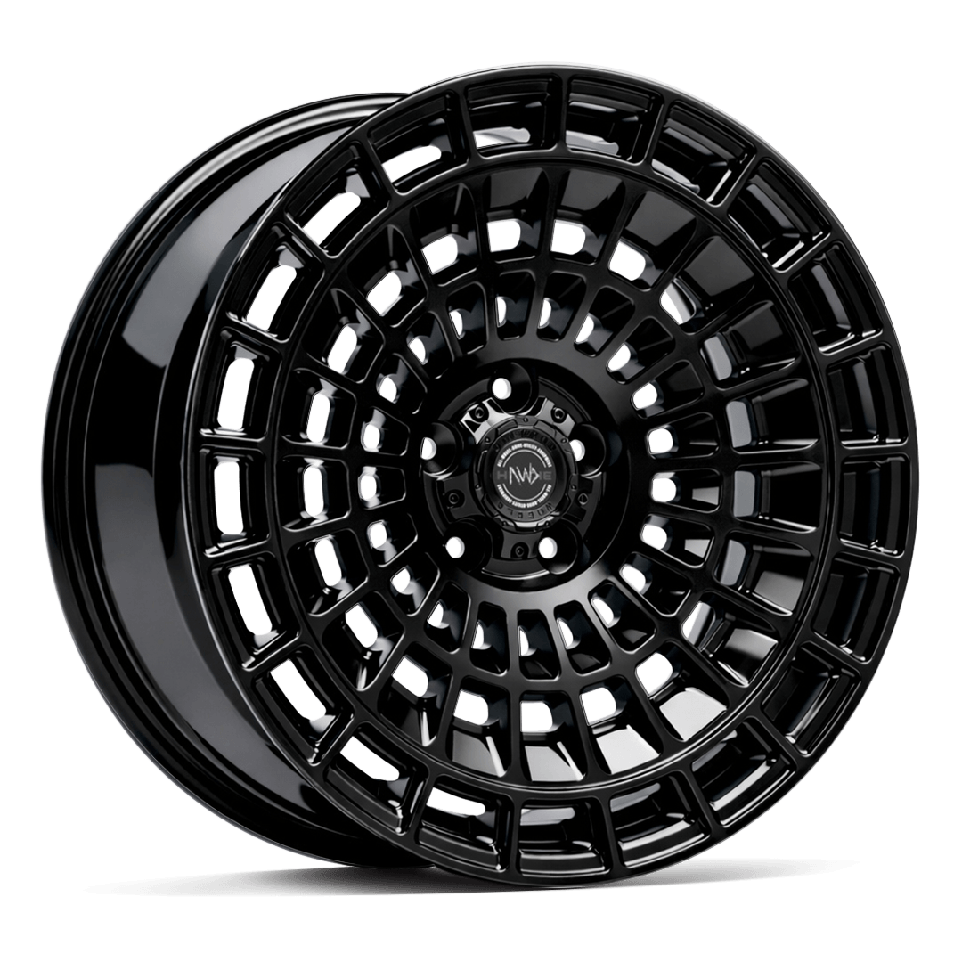 Hawke AWD Wheels Rage Black Alloy Wheels