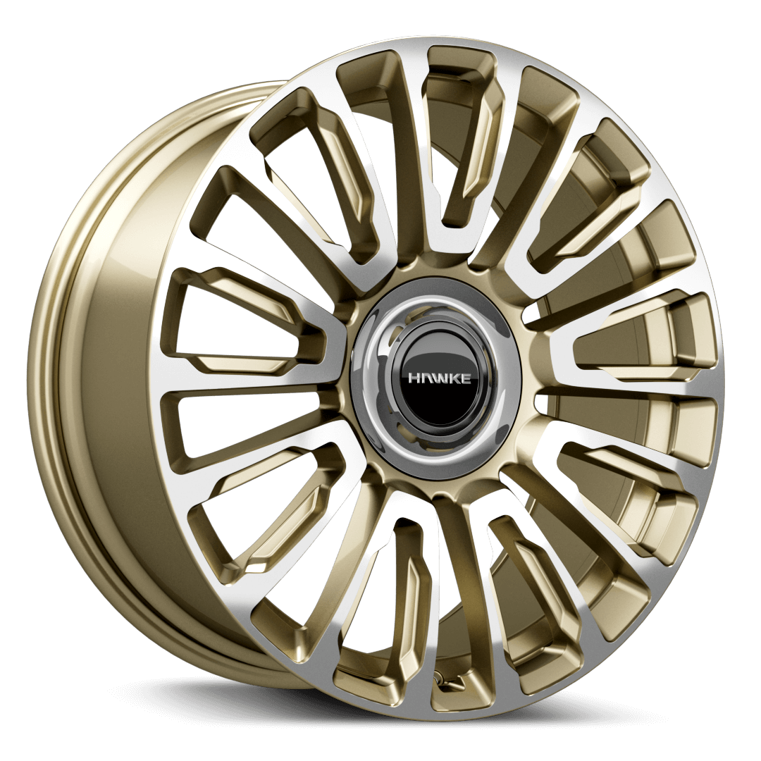 HAWKE WHEELS Dresden - Light Gold Polished alloy wheel