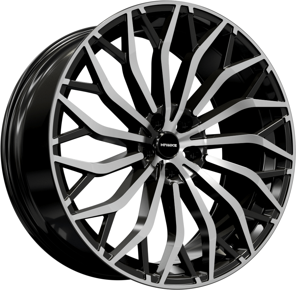 HAWKE WHEELS Zenith - Black Polished alloy wheel