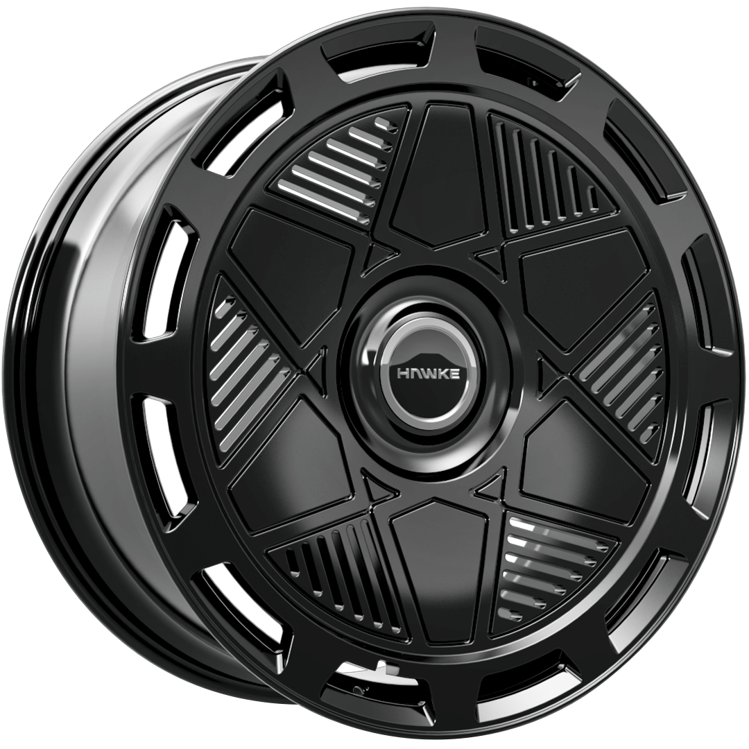 HAWKE WHEELS Quartz - Black alloy wheel