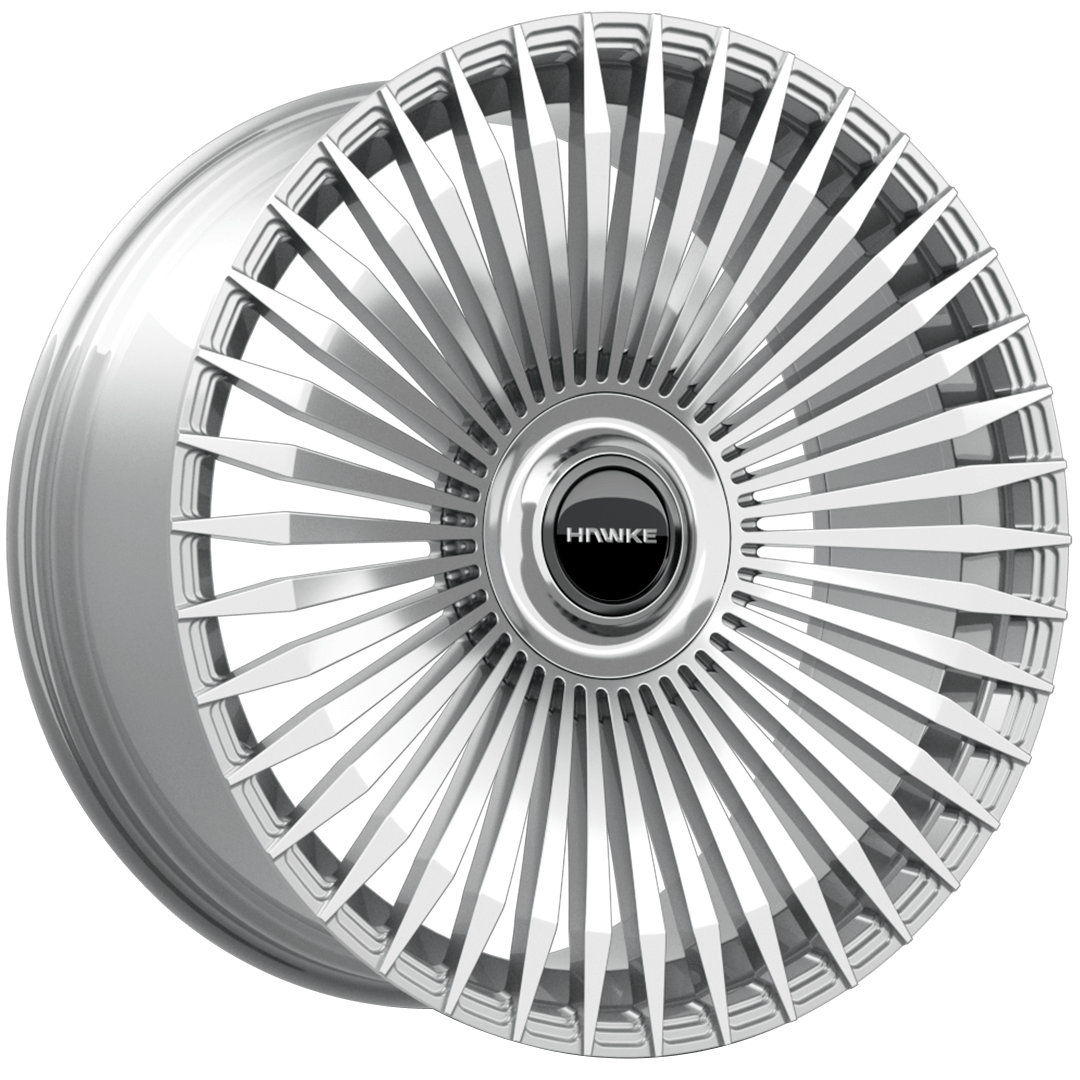 HAWKE WHEELS Aspray - Silver Polished alloy wheel