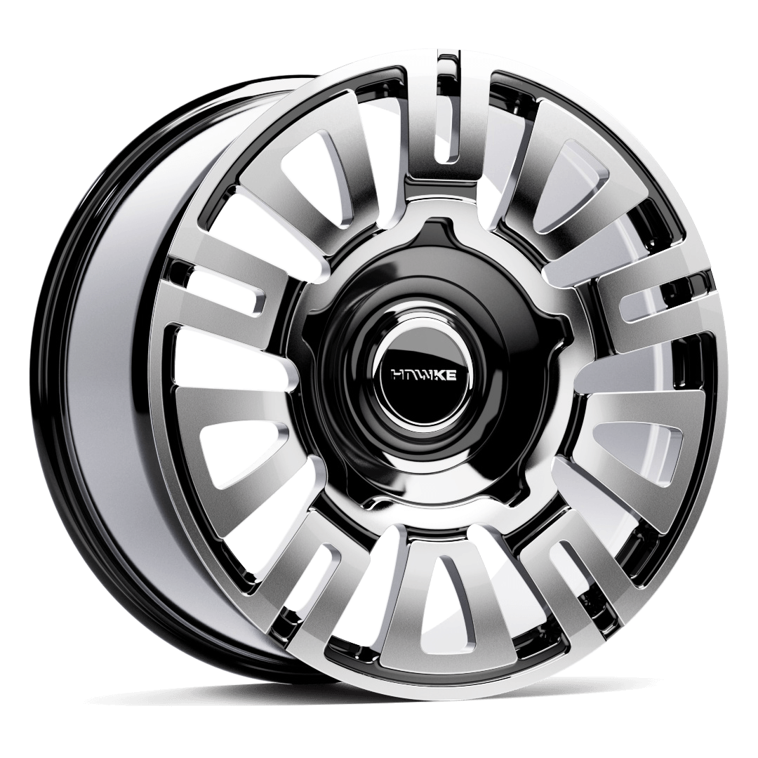HAWKE WHEELS Raptor Forged - Black Polished alloy wheel