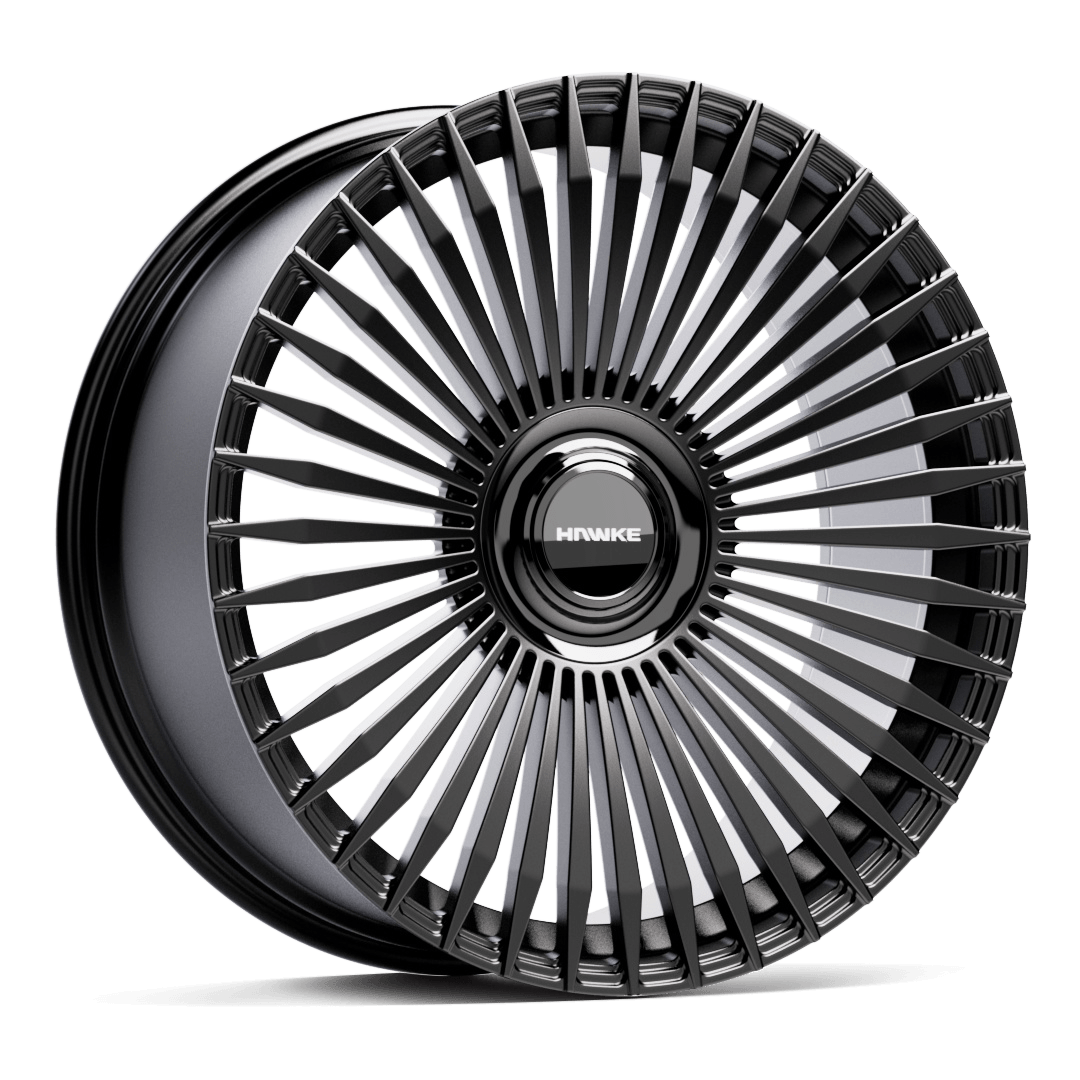 HAWKE WHEELS Aspray - Matt Black alloy wheel