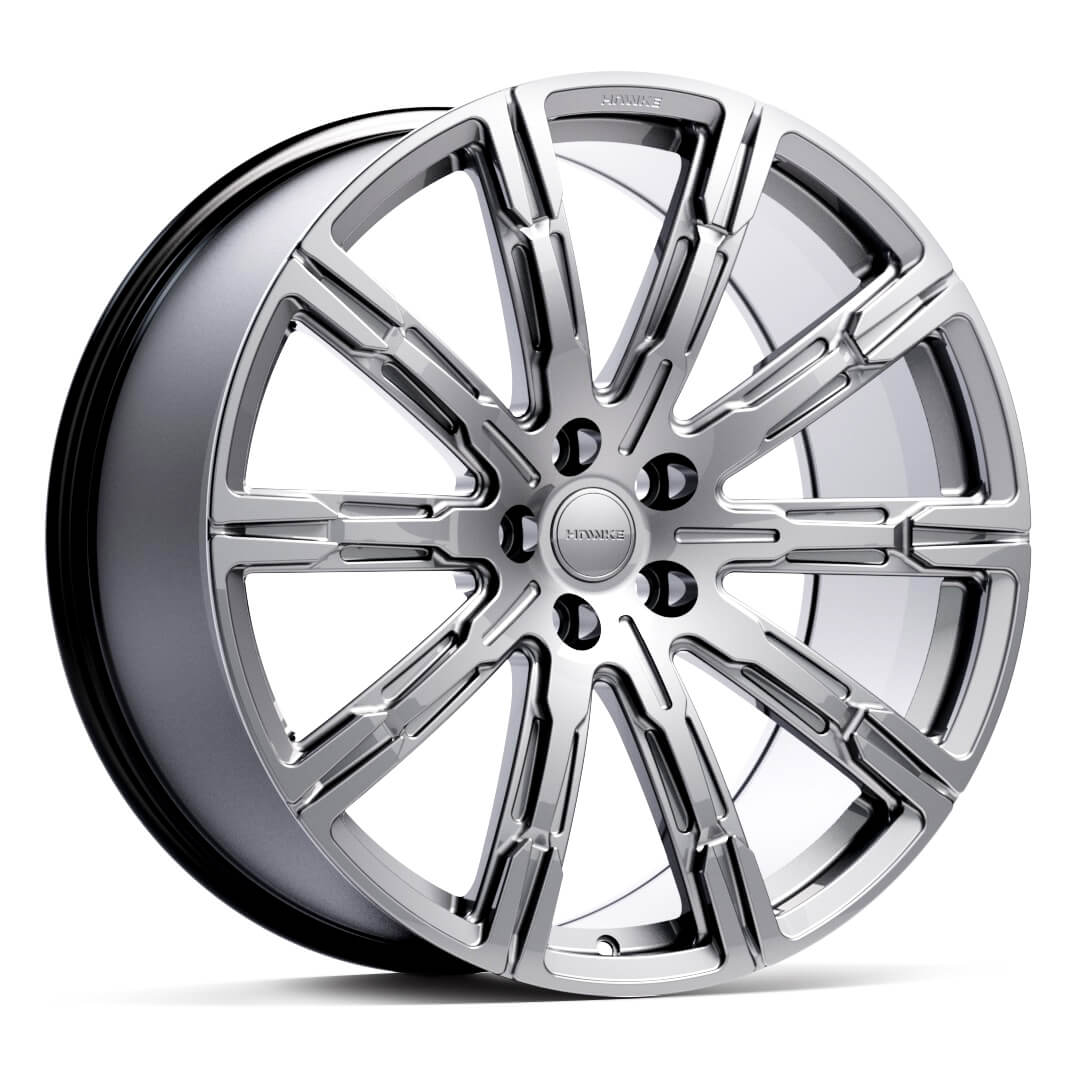 HAWKE WHEELS Saker III - Silver alloy wheel