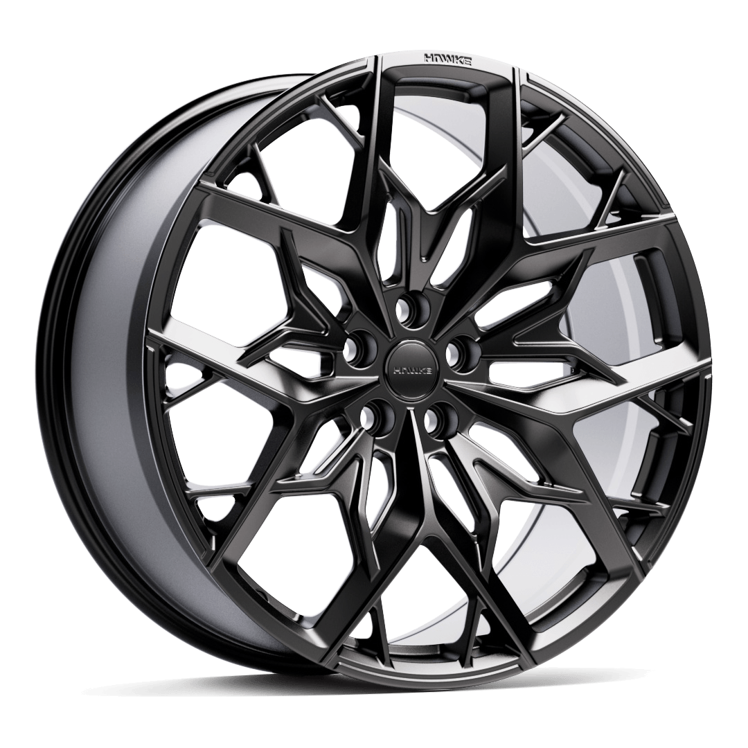 HAWKE WHEELS Vortex - Matt Black alloy wheel