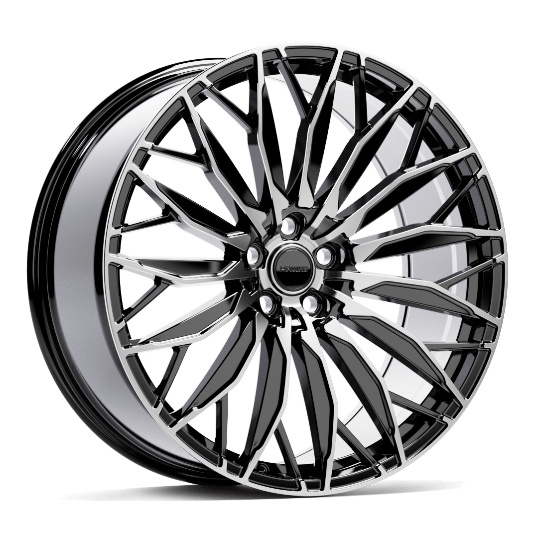 HAWKE WHEELS Zenith II - Black Polished alloy wheel