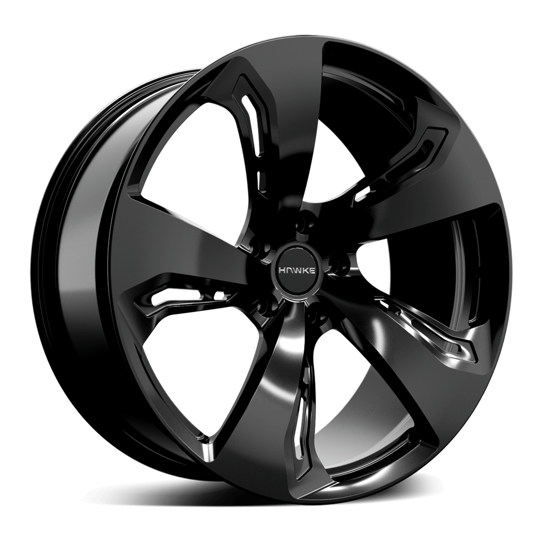 HAWKE WHEELS Tundra Forged - Black Polished alloy wheel