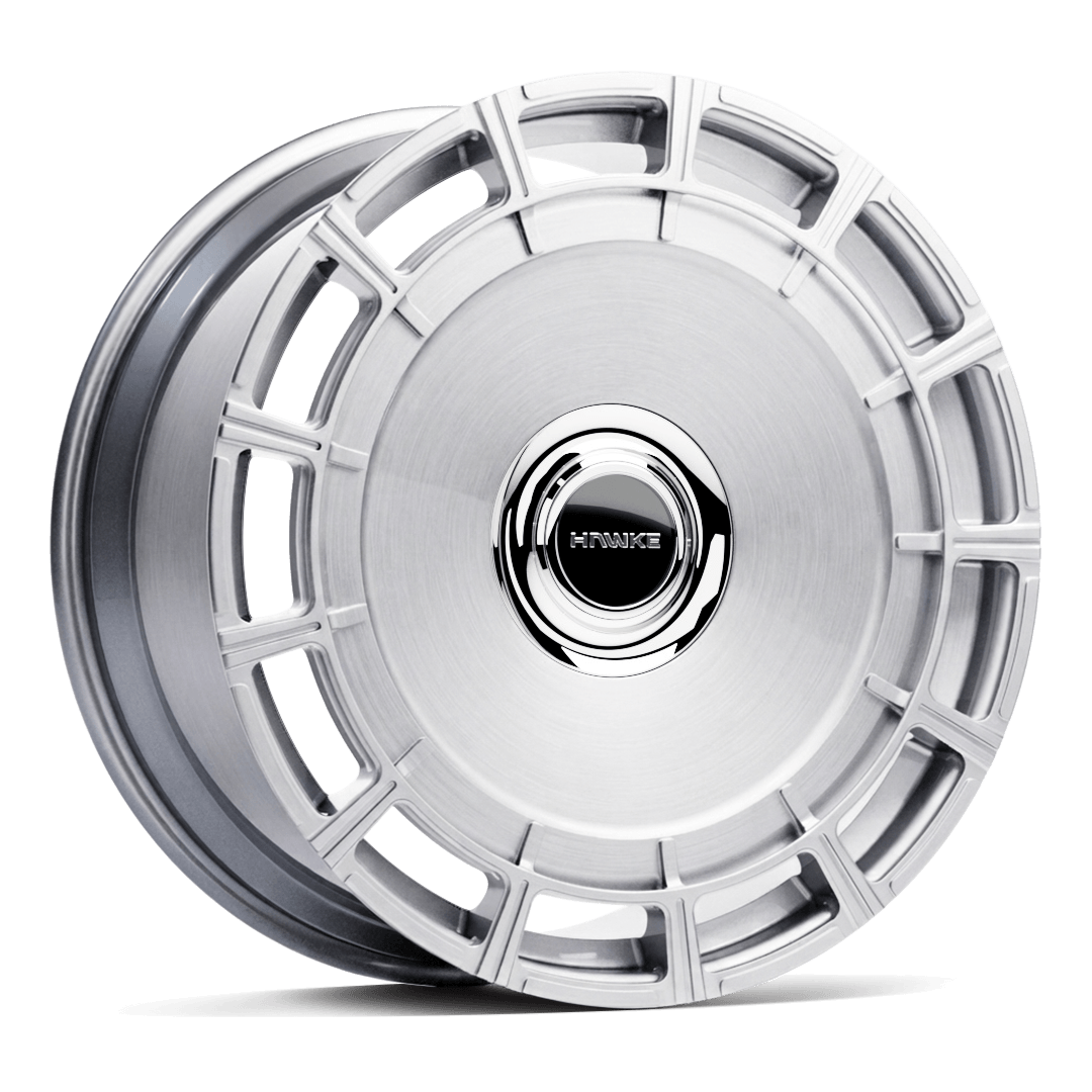 HAWKE WHEELS Garrard - Brushed Silver alloy wheel