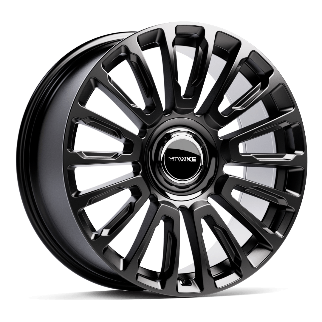 HAWKE WHEELS Dresden - Matt Black alloy wheel