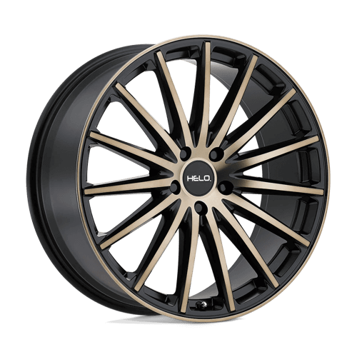 Helo HE894 - Satin Black W/ Dark Tint Clear Coat alloy wheel