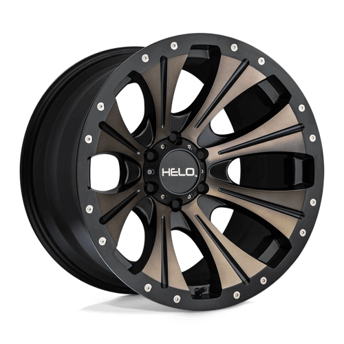 Helo HE901 - Satin Black Machined W/ Dark Tint alloy wheel