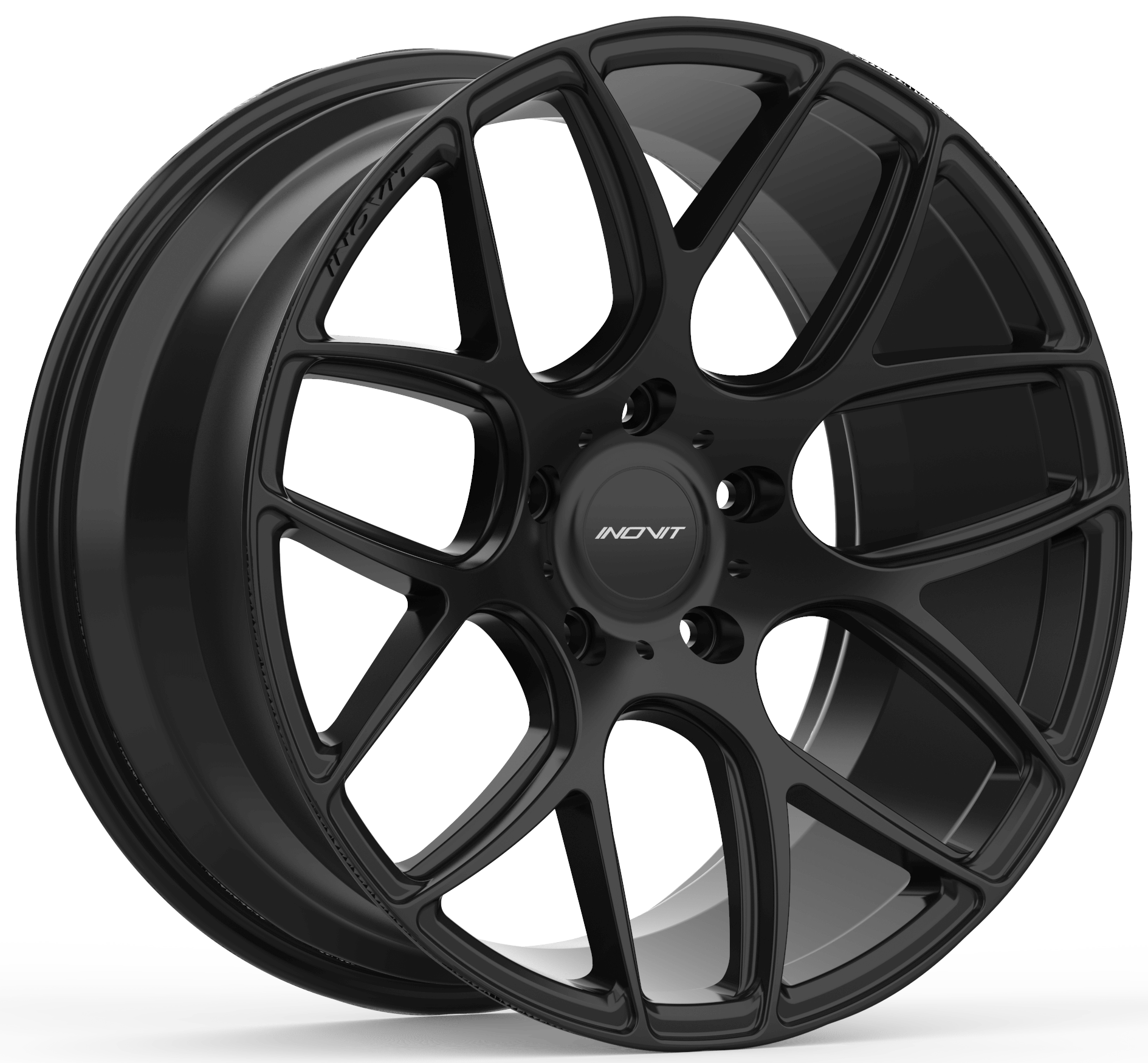 INOVIT Thrust - Black/mf/dark Tint alloy wheel
