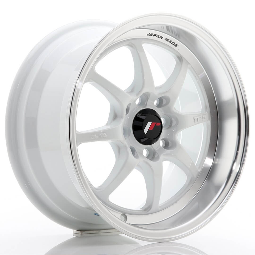 JAPAN RACING TFII - White alloy wheel